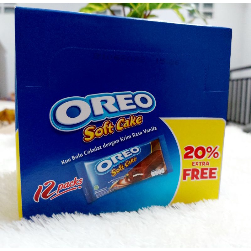 Oreo Soft Cake ( 16gr + 3.2 gr ) x 12 pack