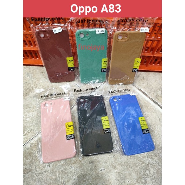 Softcase Oppo A83 Silikon Casing Selicon Case Macaron Pro Camera