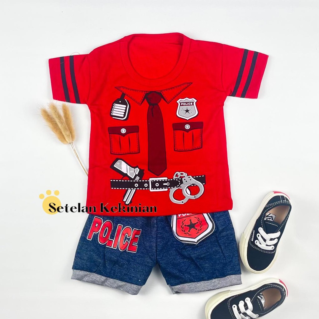 [SK] Set Baby Anak Laki Laki 0_12bulan Kaos Retro Anak Setelan Anak Cowok Murah Harga Grosir Daily