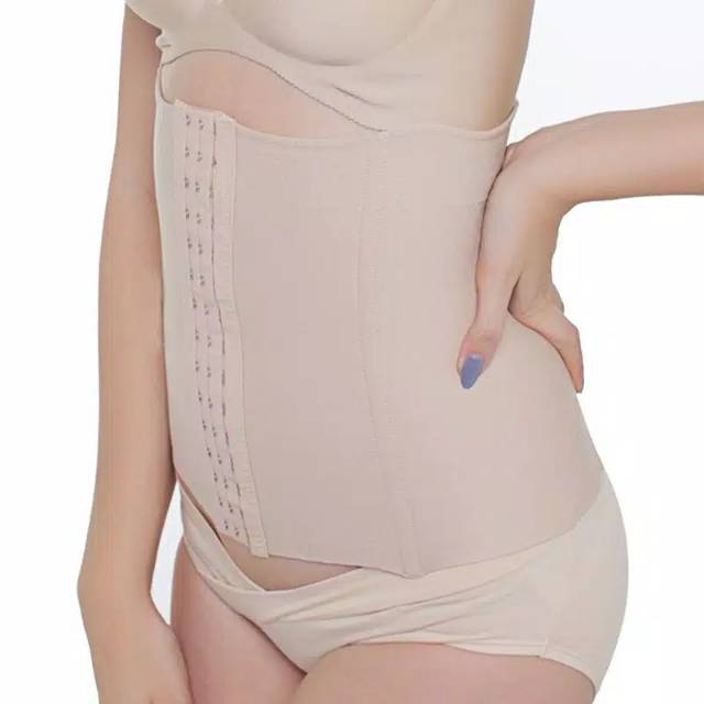 Korset pelangsing / korset melahirkan MOOIMOM LONG SEAMLESS BONED CORSET C2903