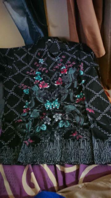 Baju Batik Couple Sarimbit Keluarga Motif Jaring Bunga Abu2 Terlengkap