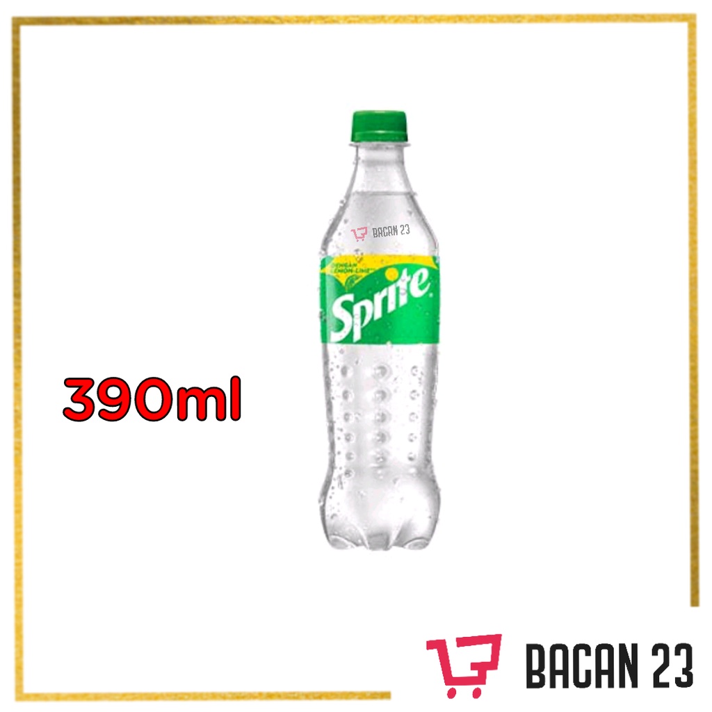 

Sprite Botol (390ml) / Minuman Soda / Soft Drink / Bacan 23 - Bacan23