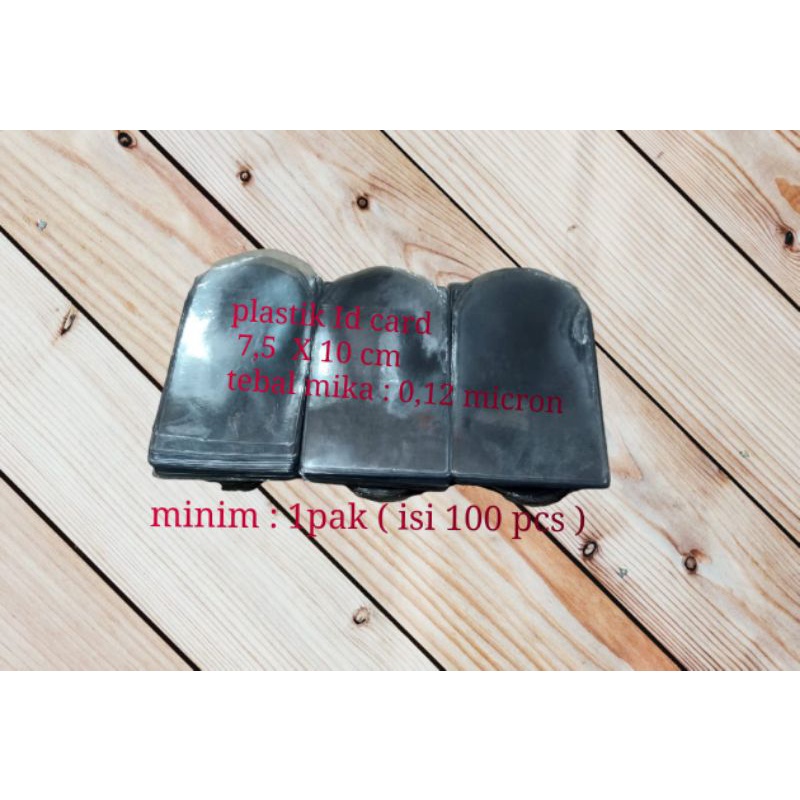 

plastik id card ,plastik nametag , ukuran 7,5 X 10cm