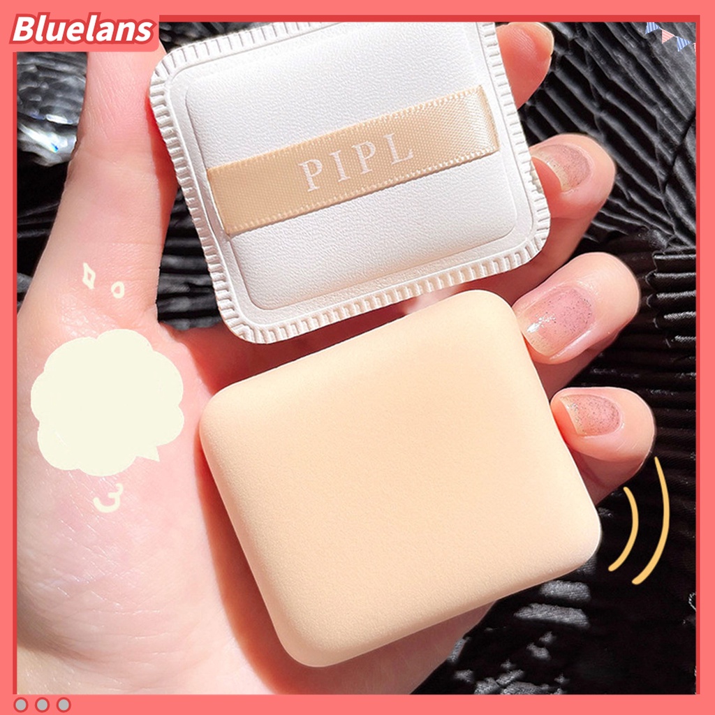 (In Stock) Kacamata Hitam Lensa Warna Warni ♡3 Pcs Spons Puff Makeup Portable Bahan Lembut Breathable Untuk Foundation Cair