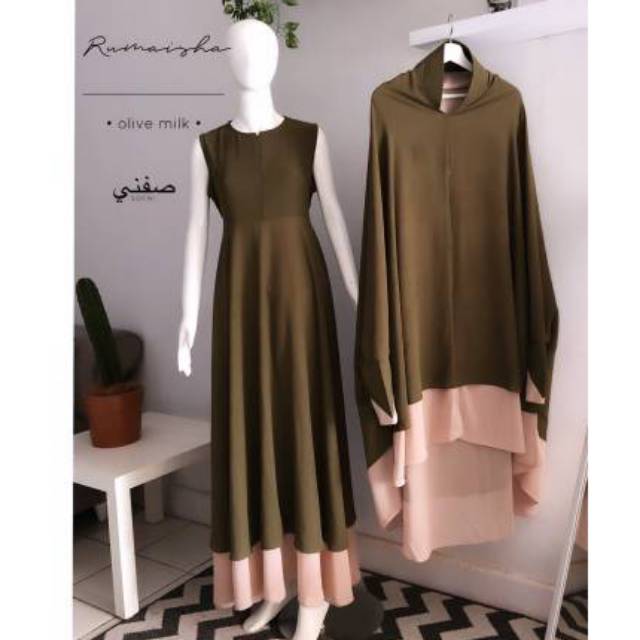 French Khimar Rumaisha by Sofni