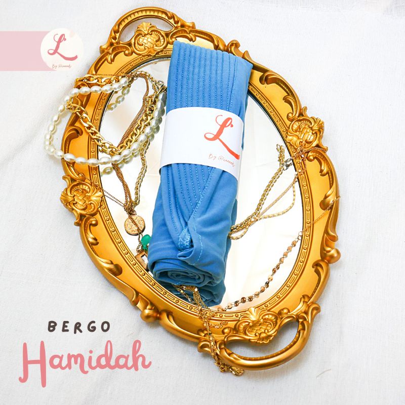 Jilbab Sport Olahraga Daily / Bergo Jersey Sport / jilbab Instant Olahraga / Jilbab Sport-Baby Blue