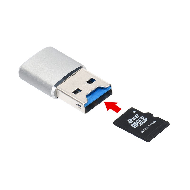 Adapter Card Reader Micro Sdxc Tf T-Flash Usb 3.0 Kecepatan Tinggi 5gbps