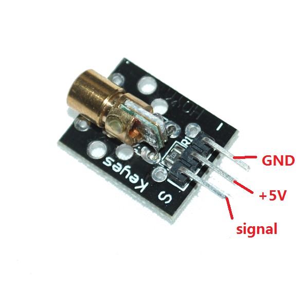 650nm Laser sensor Module 6mm 5V 5mW Red Laser Dot Diode Copper