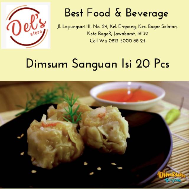 

Dimsum Sanguan / 20 Pcs