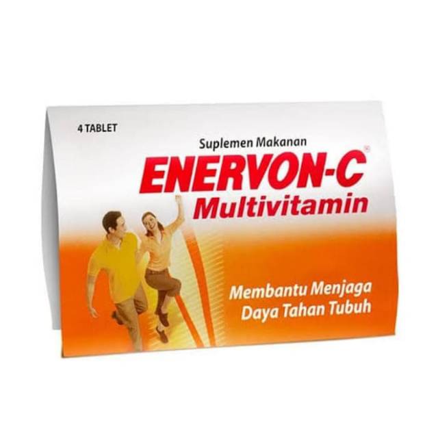 Vitamin Enervon - C Multivitamin Enervonce strip 4 tablet