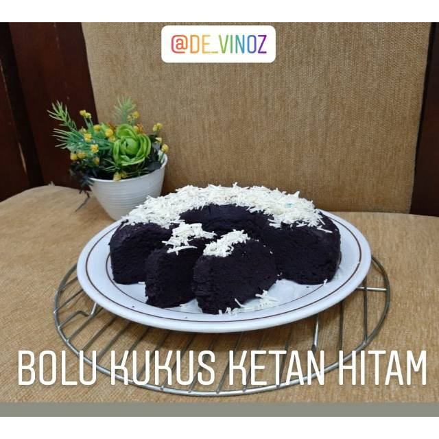 

Bolu Kukus Ketan Hitam