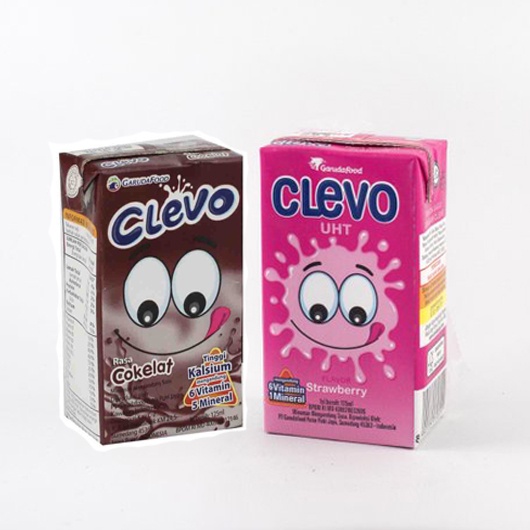 

[ISI 3 PCS] Susu UHT CLEVO 115ml | Cokelat/Strawberi