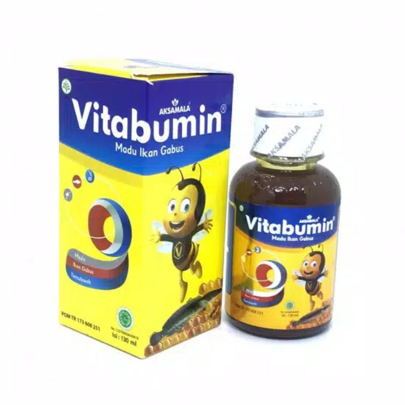 

Vitabumin madu ikan gabus botol 130 ml