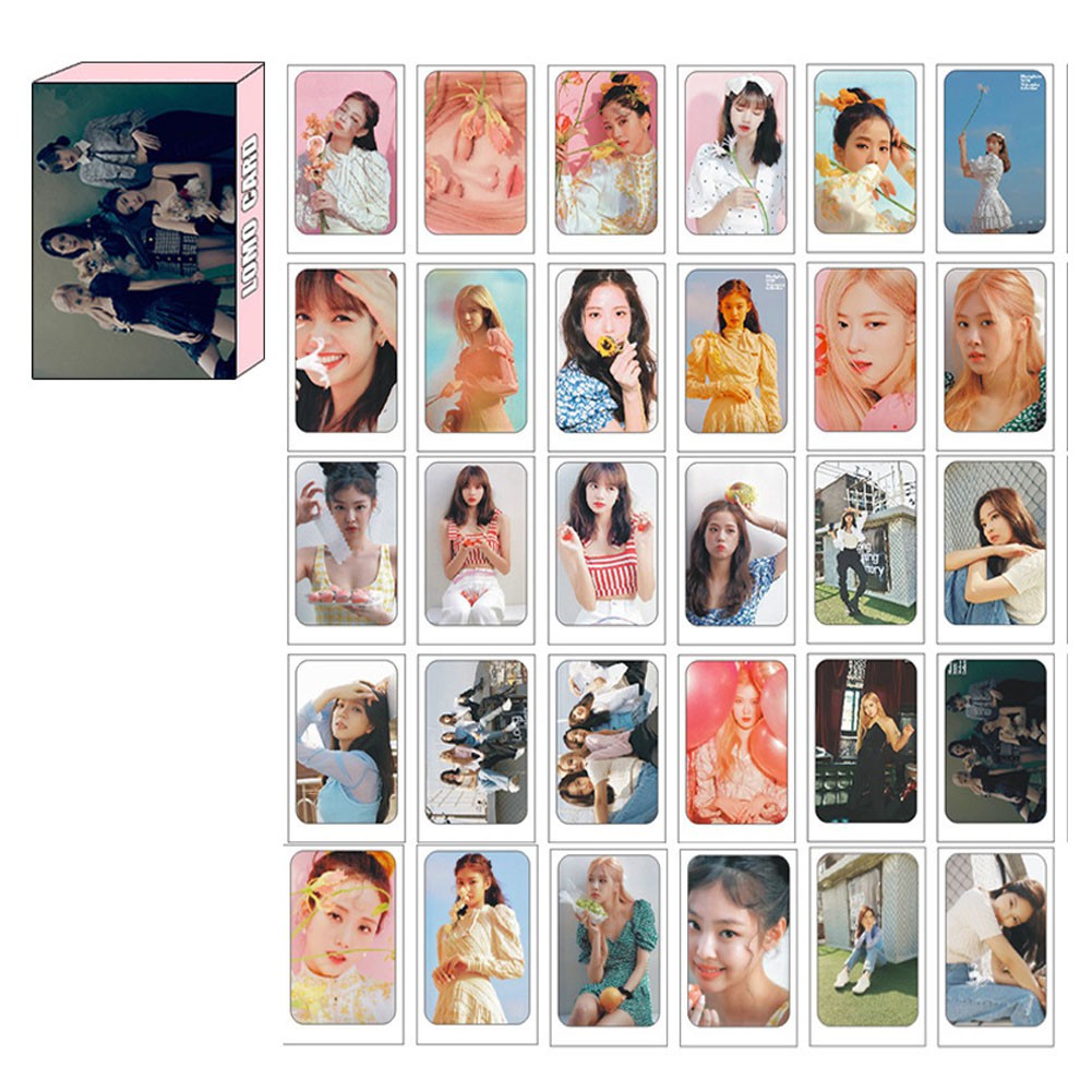 30pcs Kartu Lomo Foto Polaroid Blackpink/Twice Untuk Hadiah/Koleksi