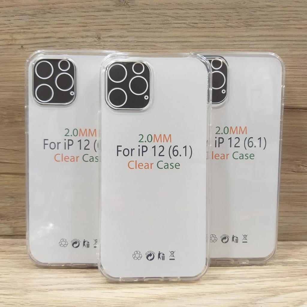 C/C- IPHONE 13 MINI 5.4in,IPHONE 13 6.1in, IPHONE 13 PRO 6.1in,IPHONE 13 PRO MAX 6.7in,IPHONE 12 MINI 5.4INCH,IPHONE 12 PRO 6,1 INCH,IPHONE 12 PRO MAX 6.7INCH SOFT CASE BENING TEBAL 2.00MM SILIKON CASE JELLY CASE CLEAR CASE TRANSPARANT OEM PREMIUM CASE