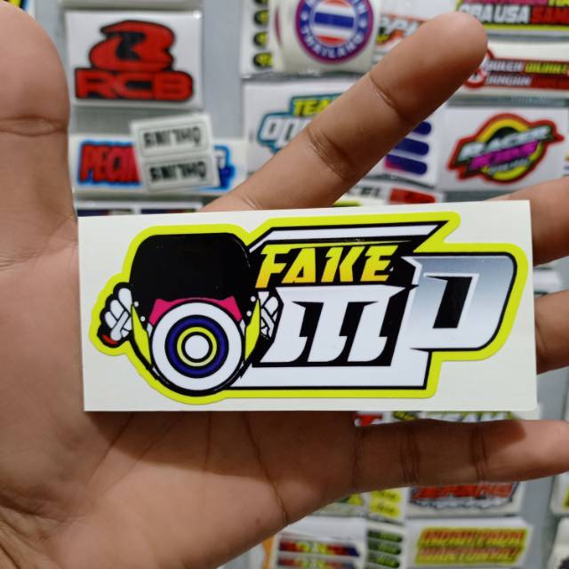 Sticker printing Fake MP