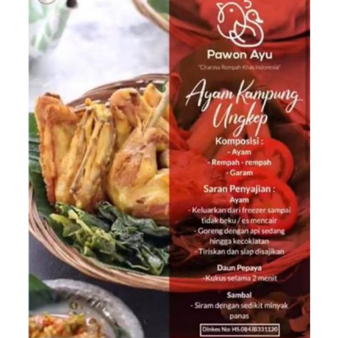 

Ayam kampung pawon ayu