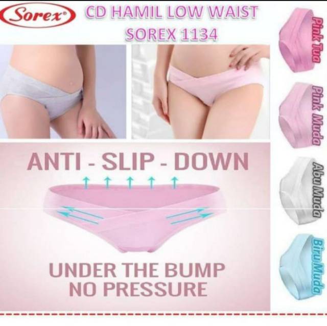 SOREX CD Hamil Maternity Panty Celana Dalam Hamil Low Waist