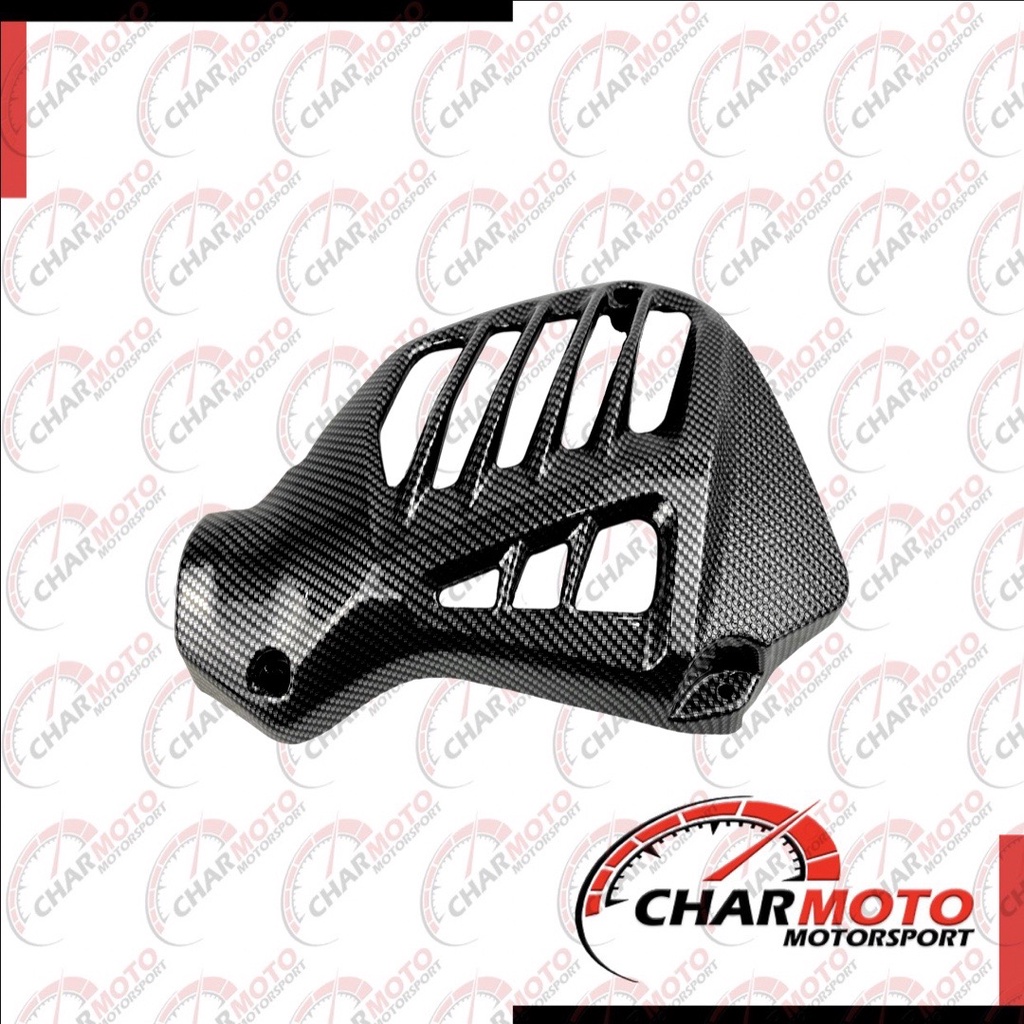 Tutup Radiator Karbon / Cover Radiator Yamaha NMAX Old Carbon Karbon Nemo Original PNP - Charmoto