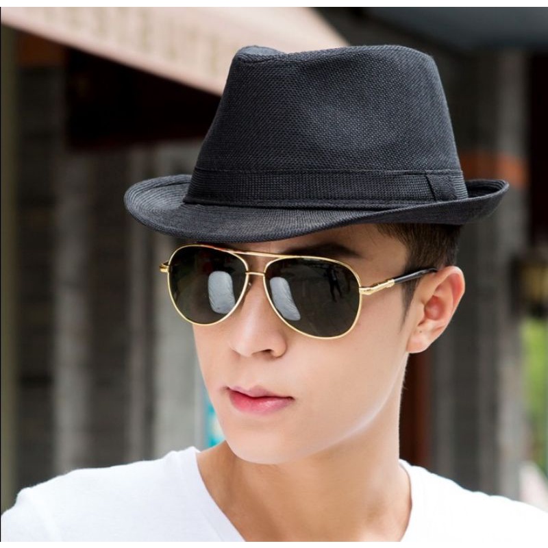 Topi Fedora Kain Topi Tompi Topi Jazz Topi Michael Jackson