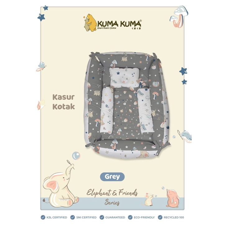 KASUR BAYI KUMA KUMA (KOTAK) / houseofkumakuma / kuma kuma kasur bayi / tempat tidur bayi / kasur