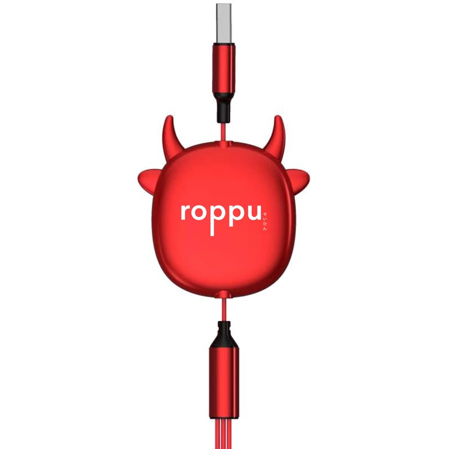 Roppu Kabel Data Charger Micro Usb Type c Iphone