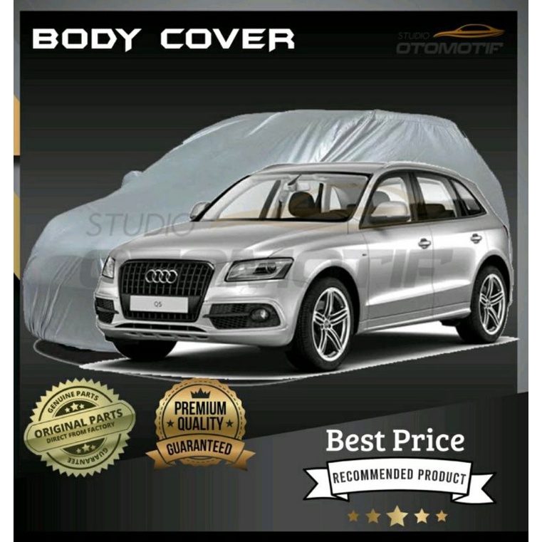 Sarung Mobil Body Cober Audi Q5 Premium Aman untuk Mobil Putih