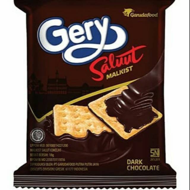 

Gery Saluut Malkist Dark Chocolate