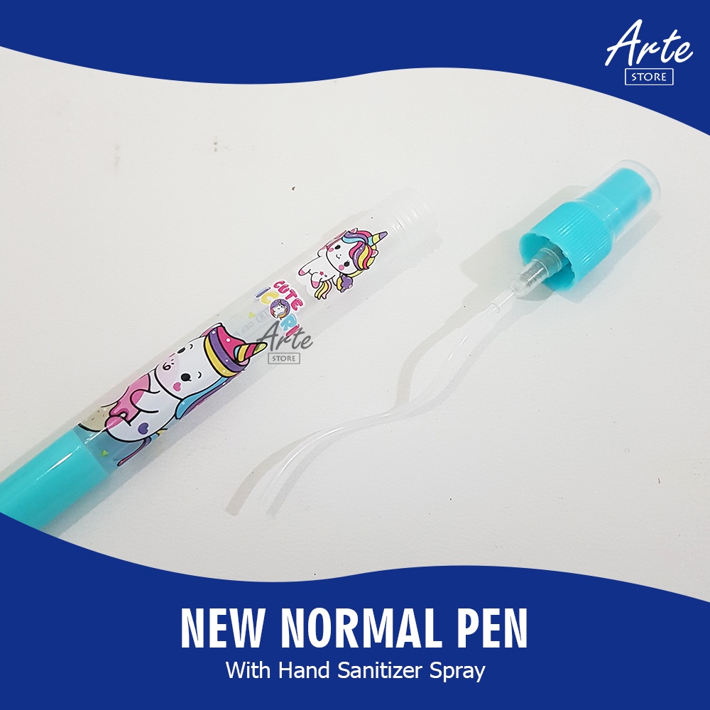 Pulpen - NEW NORMAL Pen with Hand Sanitizer Spray