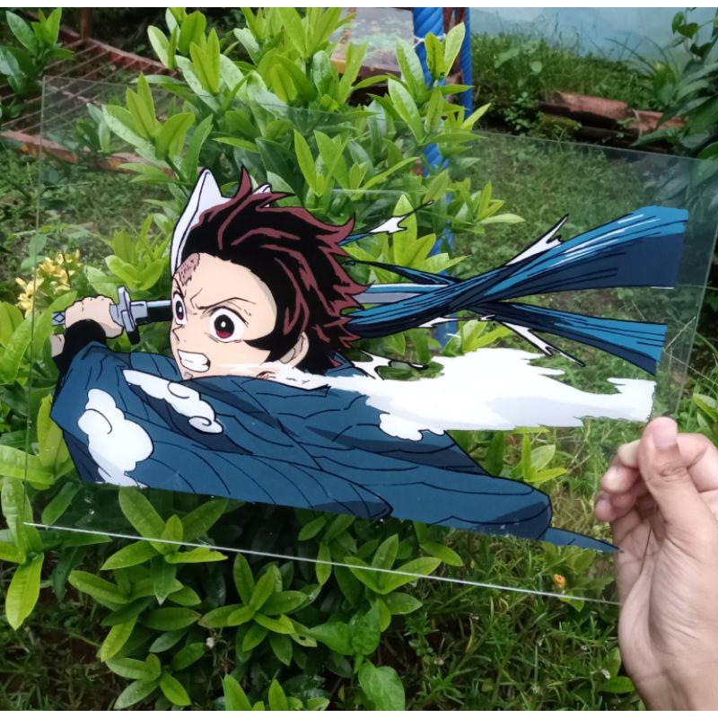 

[Ready]Glass Painting/Acrylic Painting Anime Tanjiro KNY