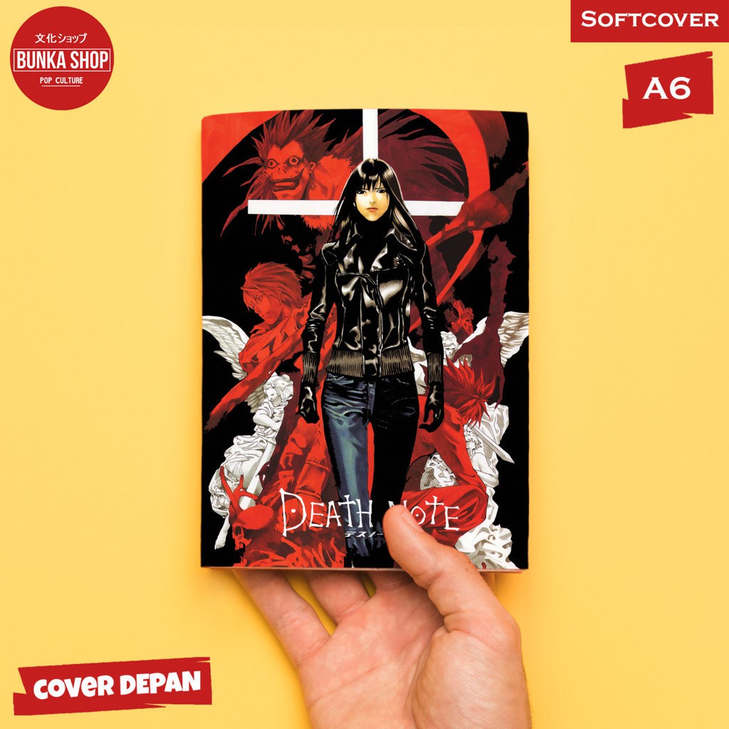 

Pocket Note Anime Death Note Character Softcover A6 Buku Tulis Catatan Murah