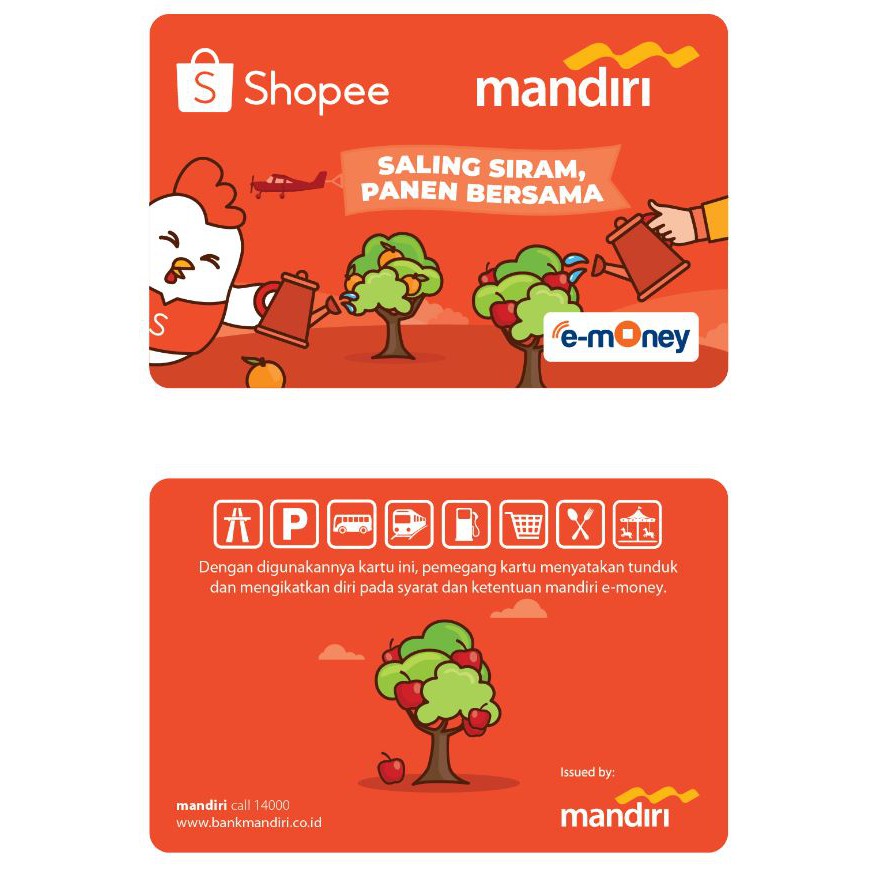 Shopee x Mandiri E-Money  - Shopee Tanam