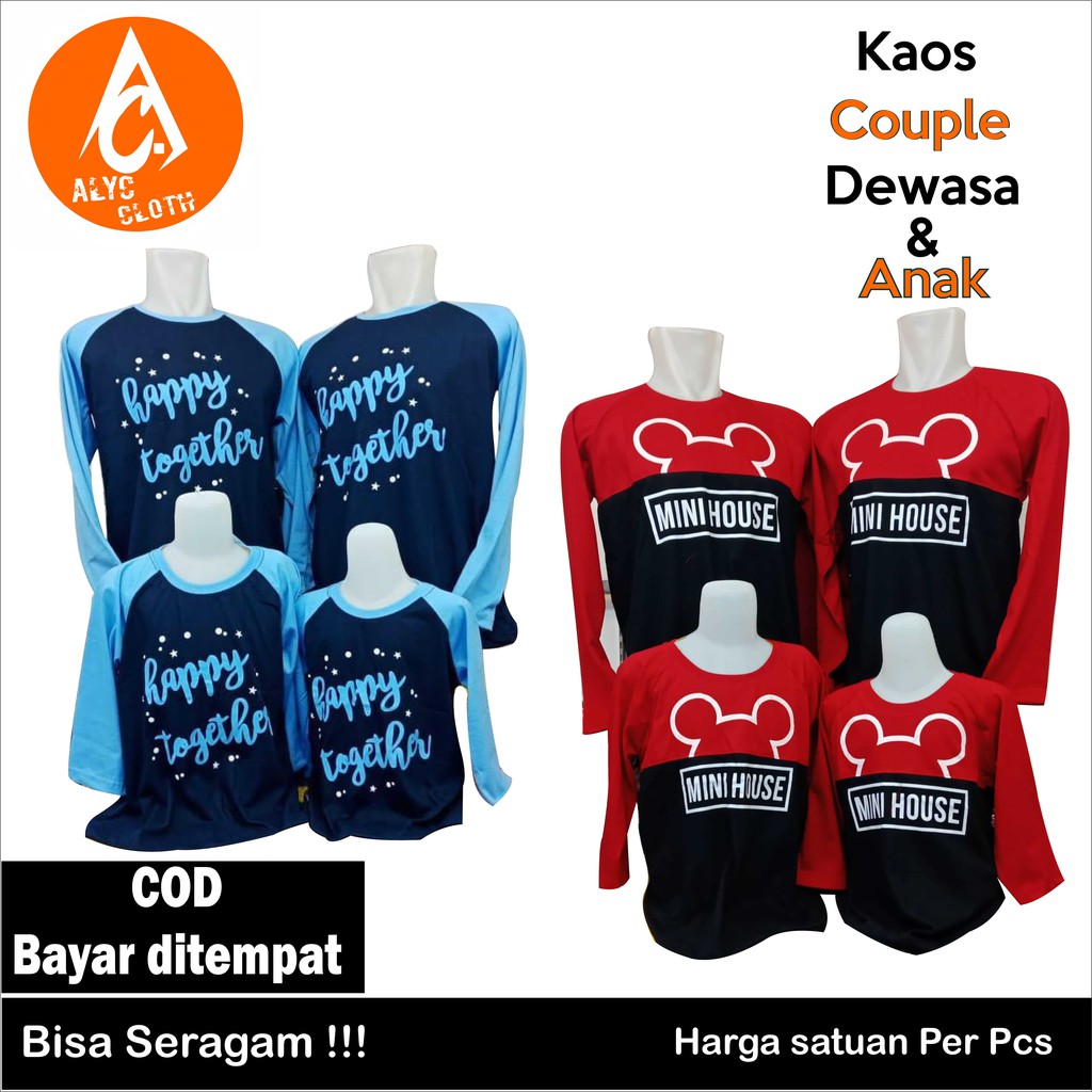 Info Top 31+ Kaos Couple Anak2