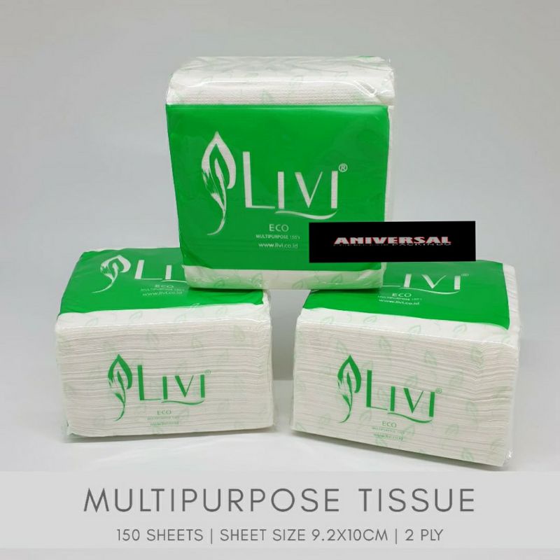 Tissue LIVI ECO Multipurpose 150s