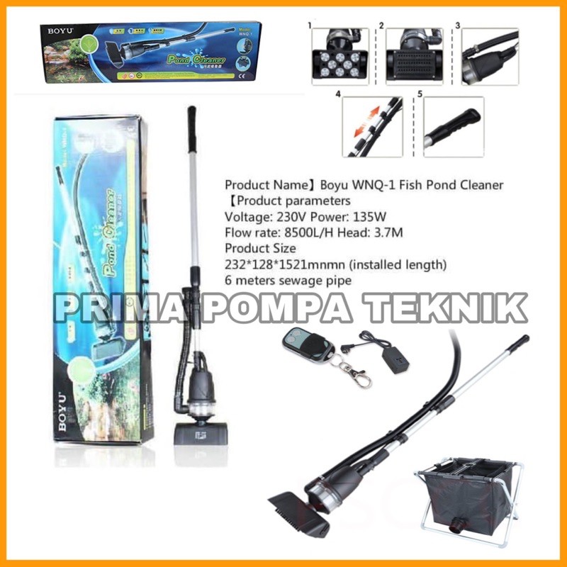 VACUUM PUMP KOLAM BOYU VACUUM PEMBERSIH KOTORAN KOLAM DAN KOLAM IKAN ALTERNATIF VACUUM PUMP BLAGON