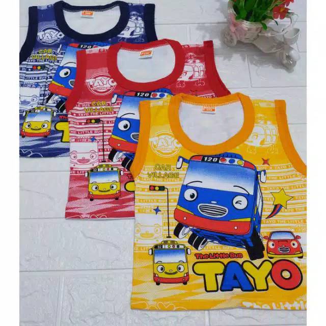 ZHAFIRA KIDS STORE - SETELAN ANAK BAYI LAKI LAKI MURAH 0-18 BULAN SINGLET KUTUNG TANPA LENGAN / GROSIR SETELAN BAYI COWOK MURAH SINGLET