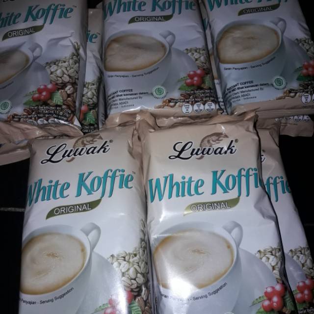 

Luwak White Coffee 10x20gr