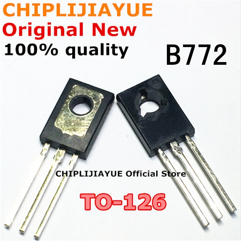 50pcs IC B772 TO126 2SB772 TO-126 3A / 40V 772