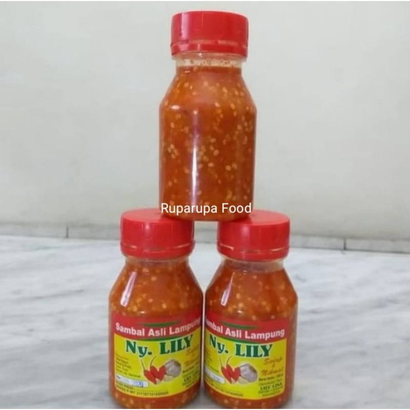 

Sambal Asli Lampung Ny. Lily 300 gr