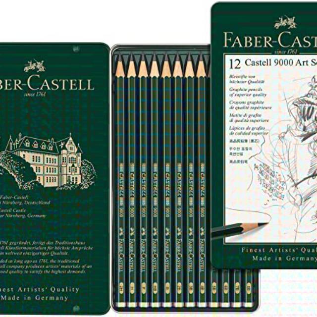 

Faber-castell pencil castell 9000-2B