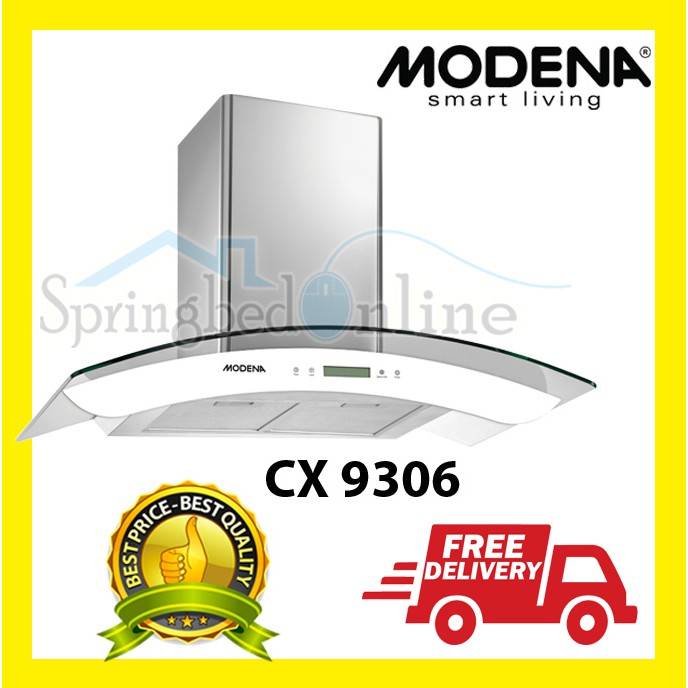 CHIMNEY HOOD WALL MODENA CX 9306 - 90 CM Harga Pabrik