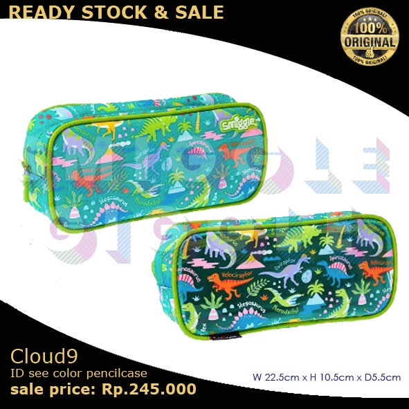 

[ORI] Smiggle Cloud Nine ID see color pencilcase