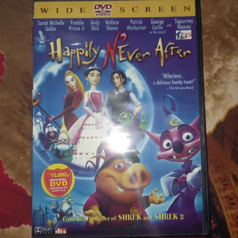 DVD Film Anak Happily Ever After Ori Asli Murah