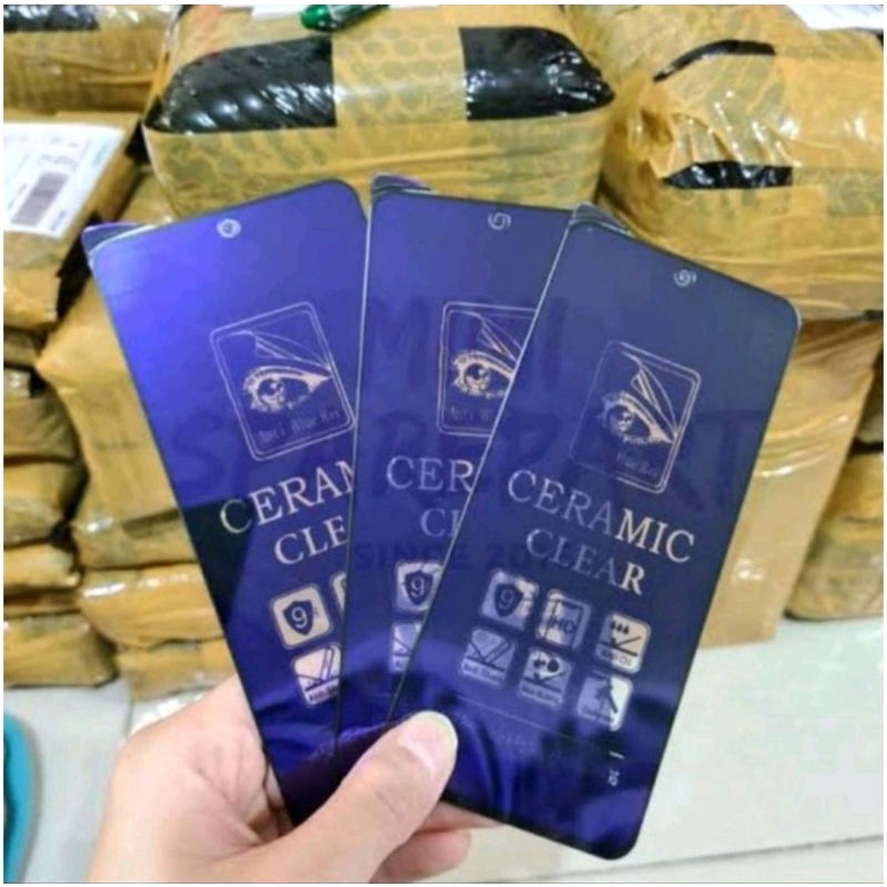 Anti Gores / Tempered Glass / Pelindung layar Cramic /Anti pecah/ Anti Radiasi Ful Layar type Hp Samsung j8/A13 4g/A13 5G/A23 4G/A23 5G