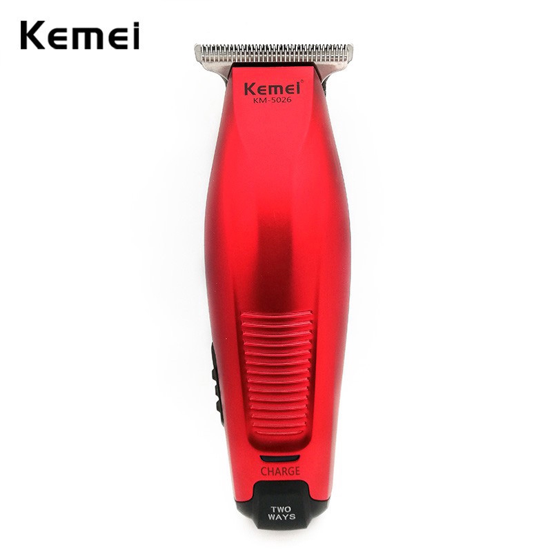 

Kemei KM-5026 Cordless Hair Clipper Cordless 0mm Rambut Pemangkas Beard Presisi Pemodelan