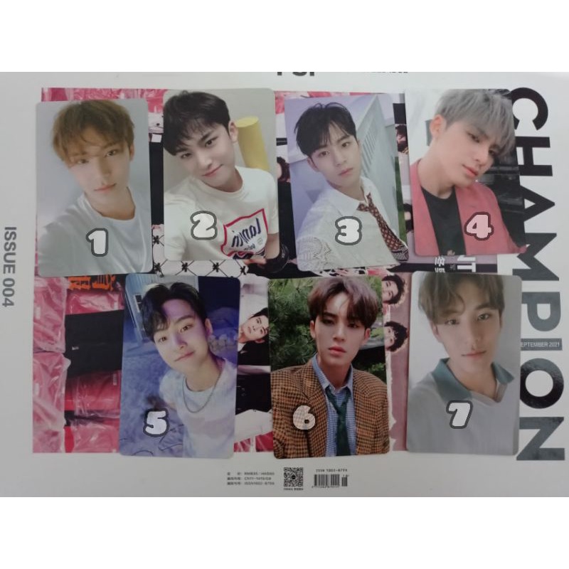 PHOTOCARD MINGYU YMMD, AN ODE, DLL...