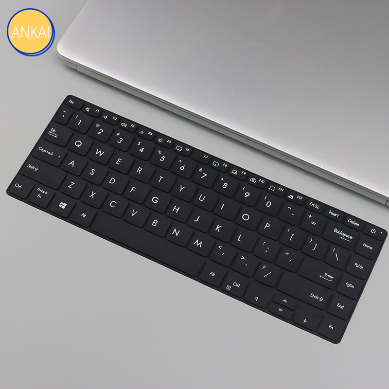 Ankai Asus a Bean 142020 Laptop Keyboard Protector,  Fit 14&quot; Keyboard Cover Soft Silicone, Keyboard Protective Film