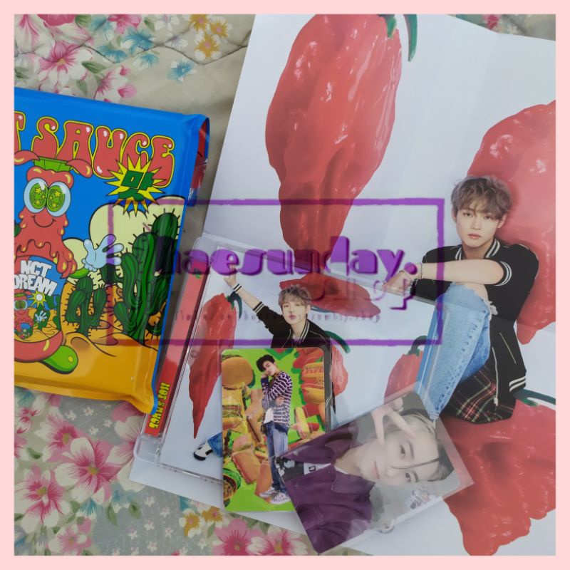 AR Clip AR Selca NCT Dream Jewel Case Hot Sauce Renjun Jaemin Chenle set only