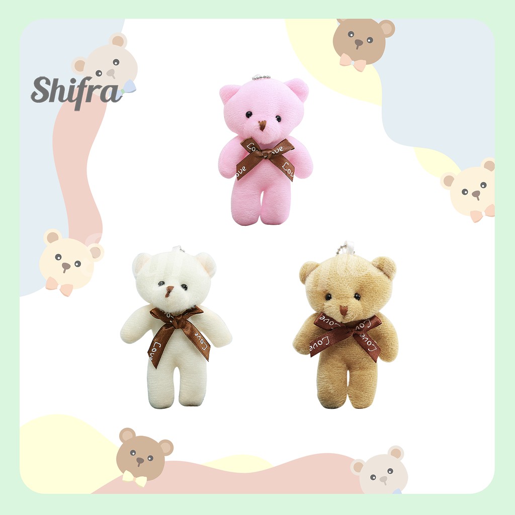 Shifra Gantungan Boneka Bear Beruang Lucu Unik Colorful