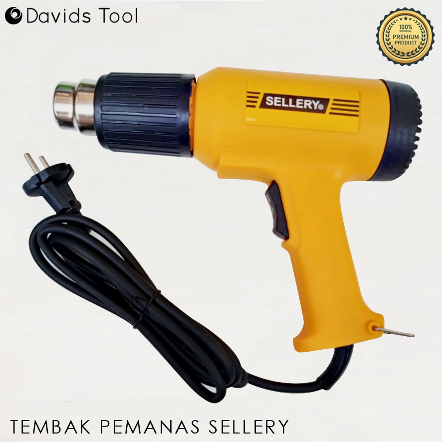 Sellery Hot Air Gun Heat Alat Pemanas Kaca Film